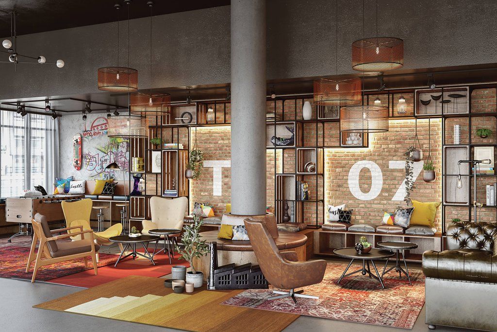 Moxy Duesseldorf South Hotel Luaran gambar